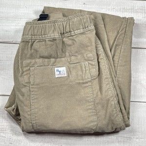 Southern Tide Campsite Men's XS‎ 34 Long Khaki Camping Corduroy Pants With Belt